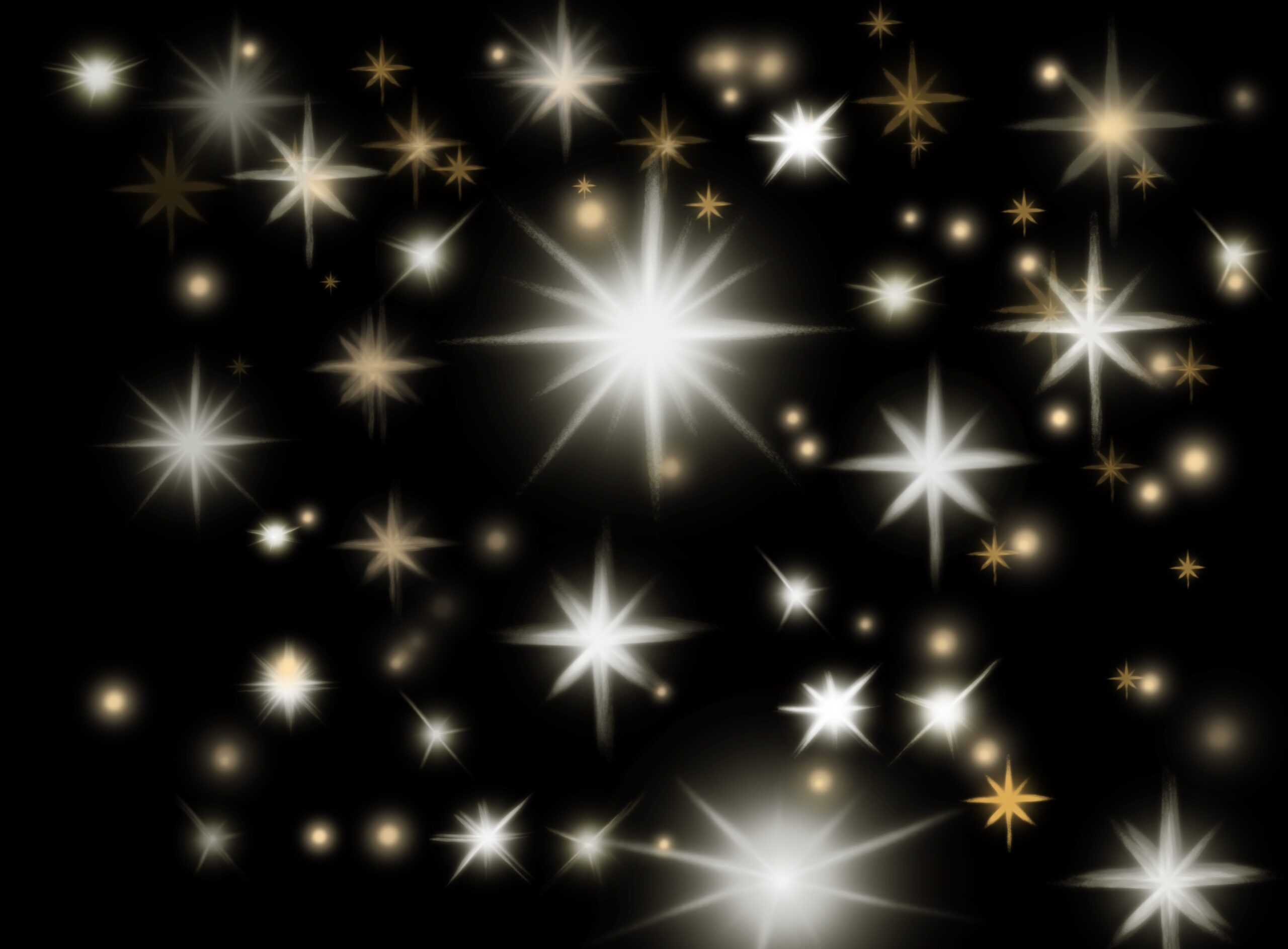 Shiny stars Procreate Brush set